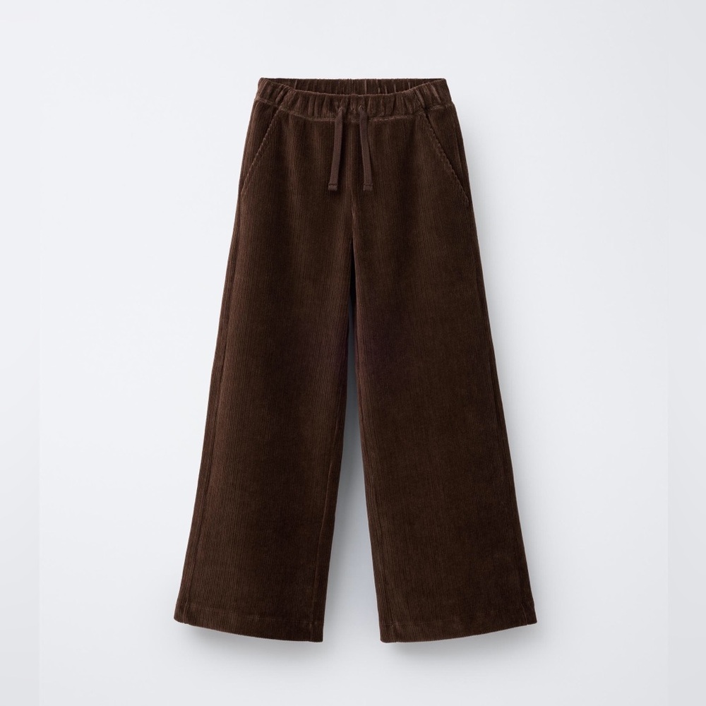 ZARA KIDS WIDE LEG CORDUROY PANTS 8/9 years